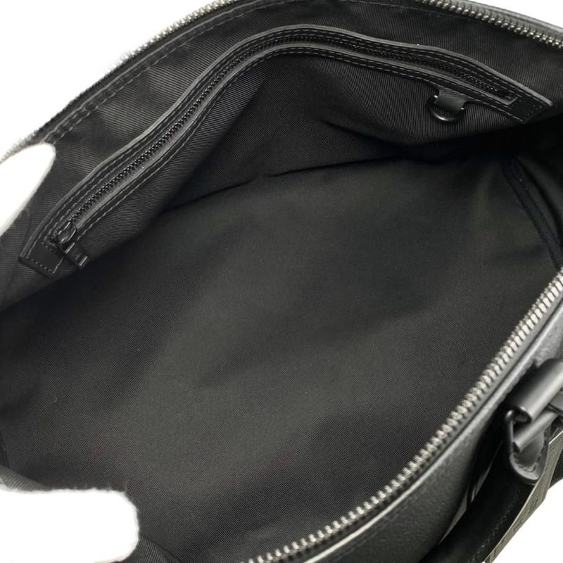 Louis Vuitton Boston Bag Keepall Bandoliere 40 M57088 LV Aerogram Noir Black