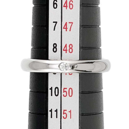 Tiffany & Co Tiffany & Co Stacking Band Ring #9 Ring Diamond 1P Pt Platinum