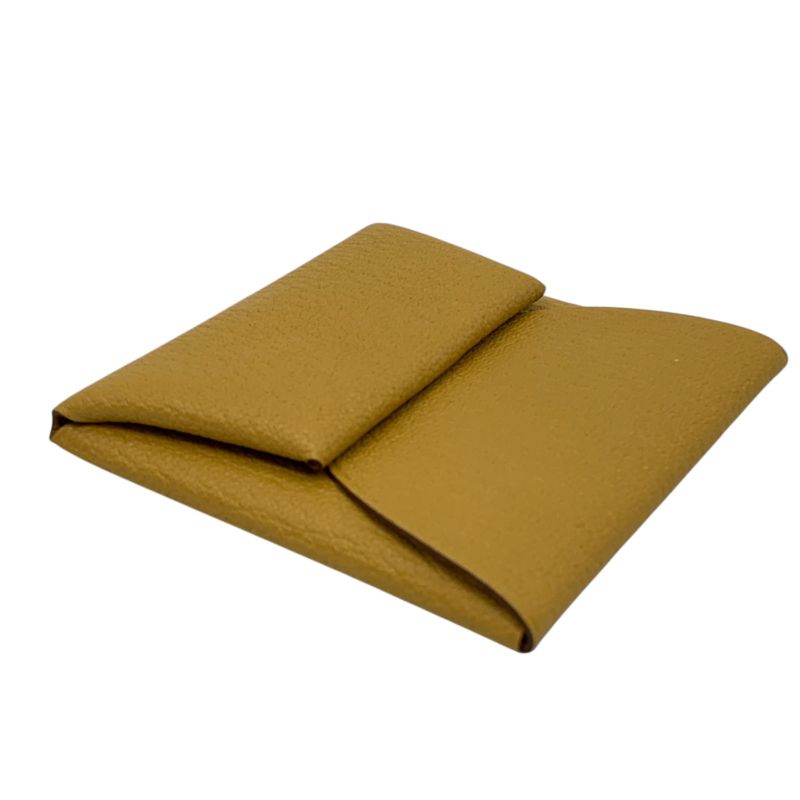 1603 Hermes Bastia Coin Case with Initials (Oc) Stamped K Coin Purse with Box