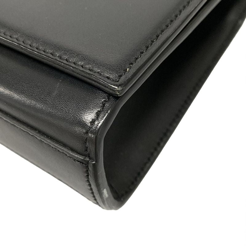 Saint Laurent Paris Kate Medium 354119 Black Chain Shoulder/tassel Leather