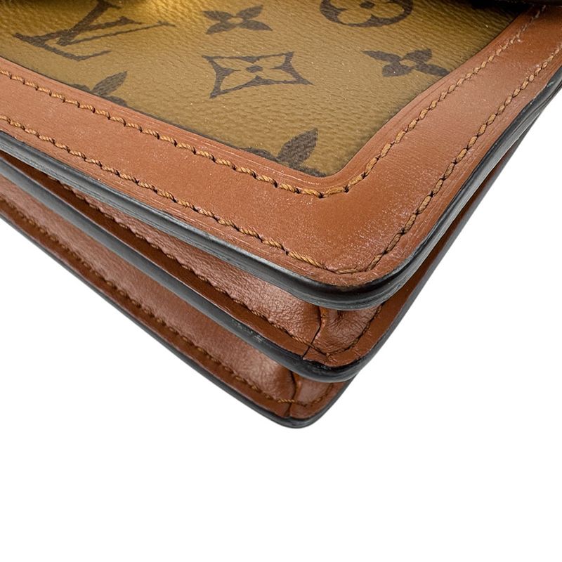 Louis Vuitton Crossbody Shoulder Bag Shoulder Bag Monogram Reverse Dauphine MM