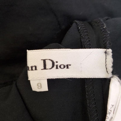 Dior/christian Dior Sleeveless Cut & Sewn Size 9 M Women - Black Crew Neck/embro