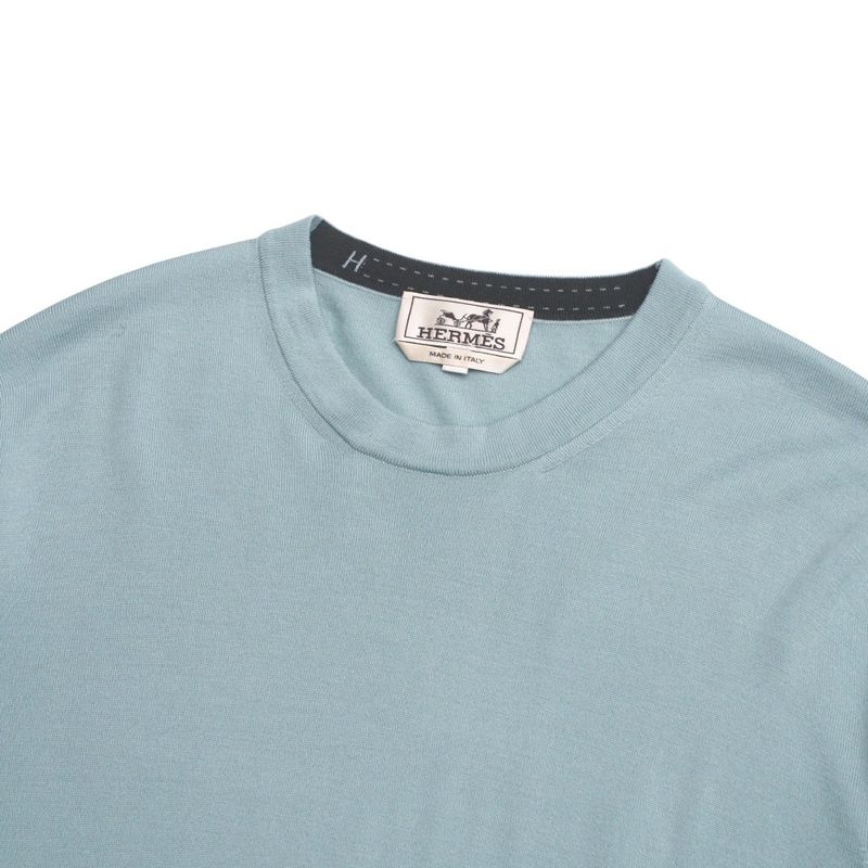 2022Hermes Sweater Size S Long Sleeve Crewneck [recommended] Made In Italy