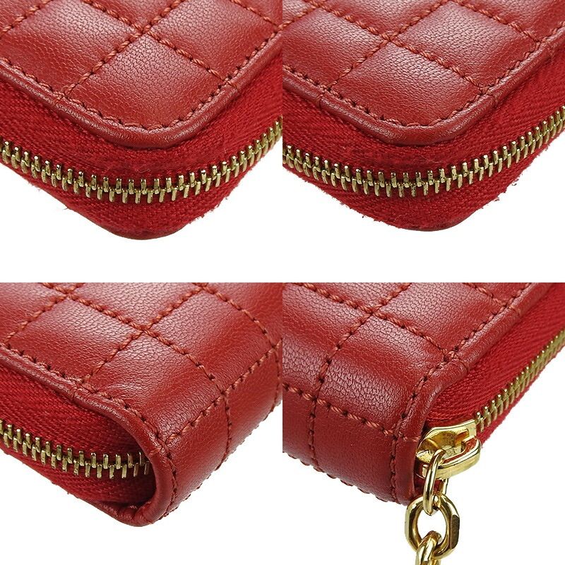 Celine Compact Zipped Wallet Celine 10b663bfl.27ed Ccharm Calfskin Red Ghardware