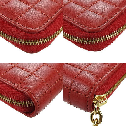 Celine Compact Zipped Wallet Celine 10b663bfl.27ed Ccharm Calfskin Red Ghardware