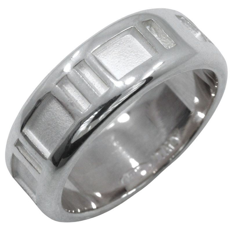 [tiffany & Co] Tiffany & Co Atlas Silver 925 Size 11.5 Ladies' 5.4g Ring