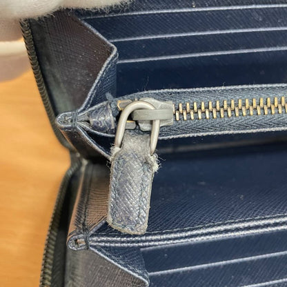 Prada 2ml317 Saffiano Round Zipper Long Wallet A25-1543