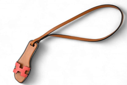 Hermes Bag Charm Strap Hermes Orannano Charm Epson Rose Mexico Sandal Shape