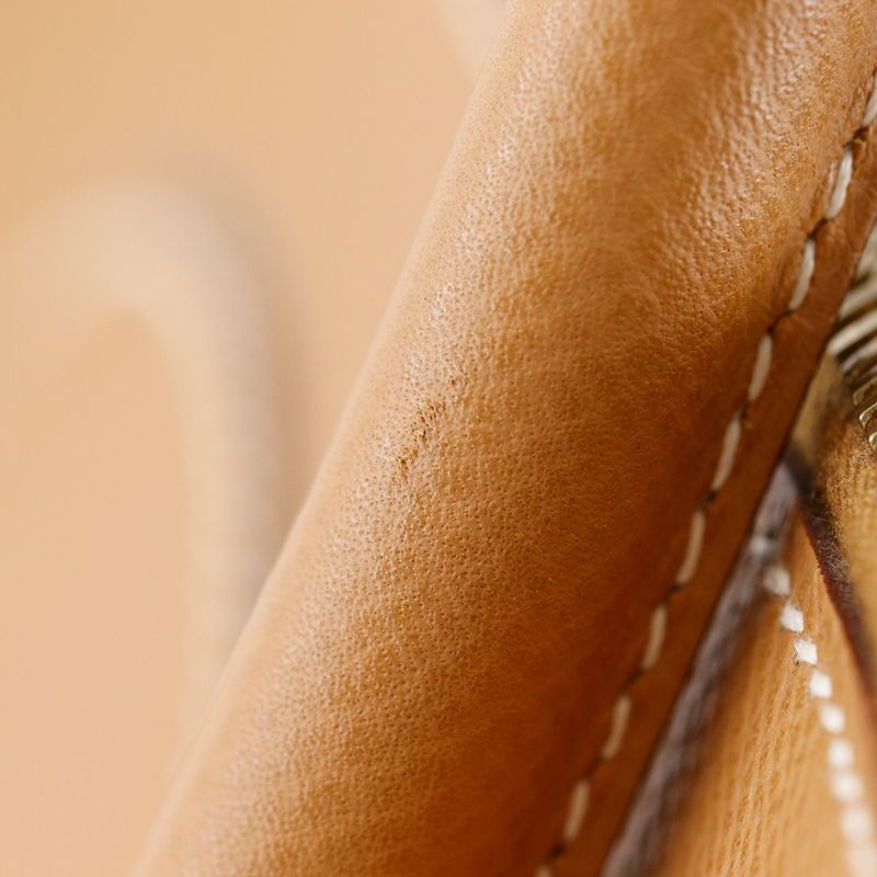 Hermes Bolide 45 Ardennes Camel/gold Hardware □J Unisex Boston Bag