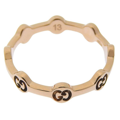Gucci GG 18K Pink Gold Size 12.5 Ladies 2.3g Ring