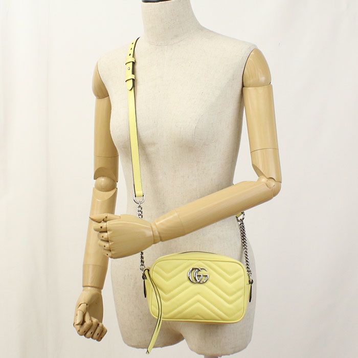 Gucci GG Marmont 634936 Crossbody Shoulder Bag Leather Women