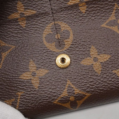 Louis Vuitton Long Wallet Monogram Portefeuille Sarah M60531 Brown Ladies
