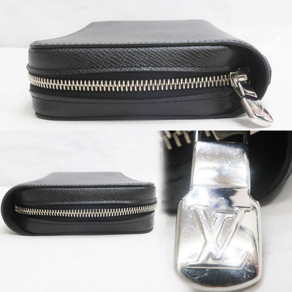 Louis Vuitton Long Wallet Taiga Zippi-xl Noir Black M44275 RFID