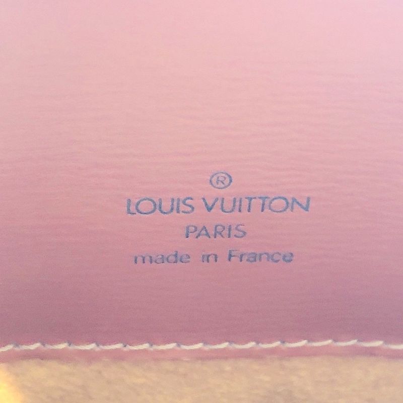 Louis Vuitton Epi Cluny M52253 Shoulder Bag Kenya Brown Ladies Used 005834