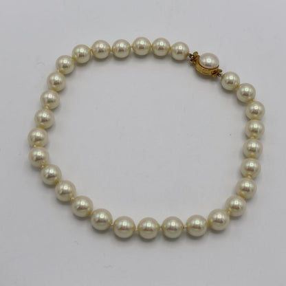 Christian DIOR Necklace Faux Pearl Approx 70.8g Accessories H12365