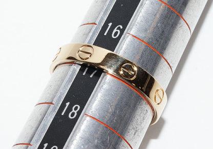 Cartier Ring 18K Yellow Gold Love Ring Small Model Love Wedding Ring Mini Love