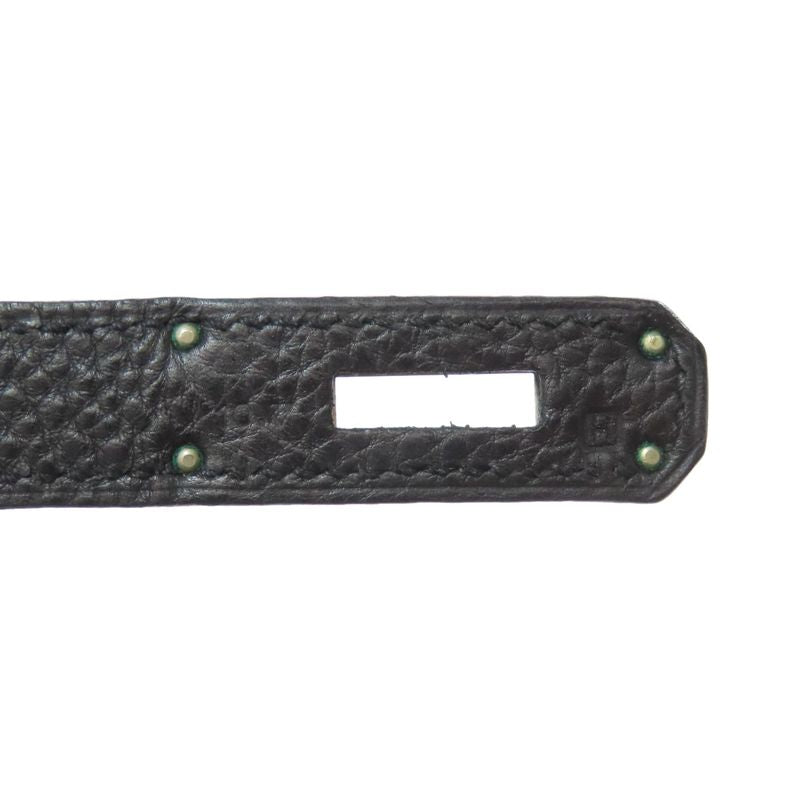 Hermes Birkin 30 Silver Hardware Handbag Togo Women