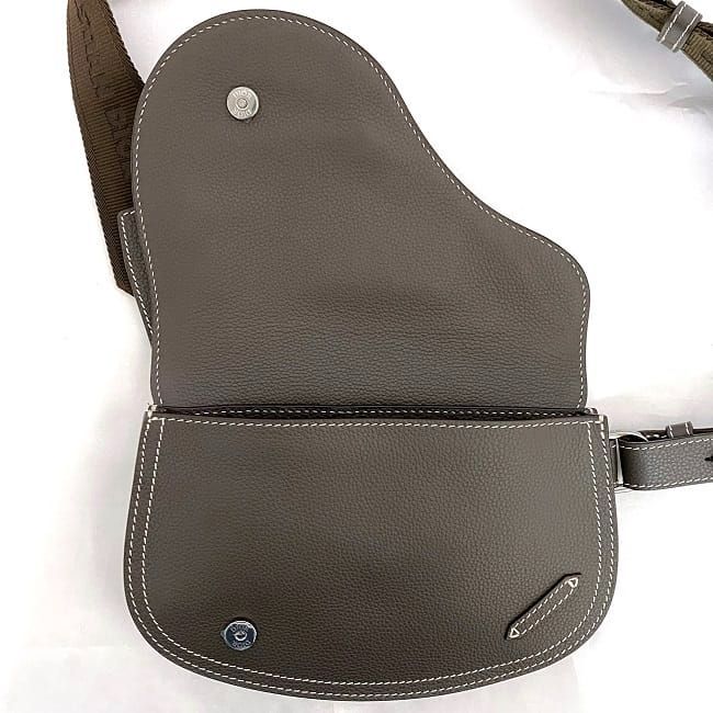 Christian Dior Shoulder Bag Brown Saddle 1