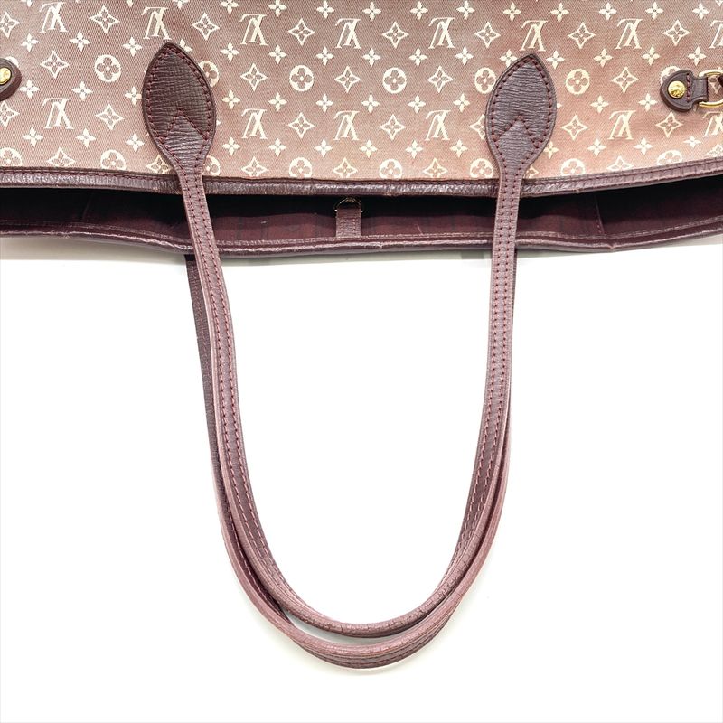 Louis Vuitton Idylle Neverfull MM Sepia Tote Monogram Idylle M40515 Bordeaux