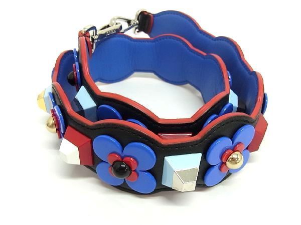 Fendi Strap You Leather Flower For Bag Shoulder Strap Shoulder