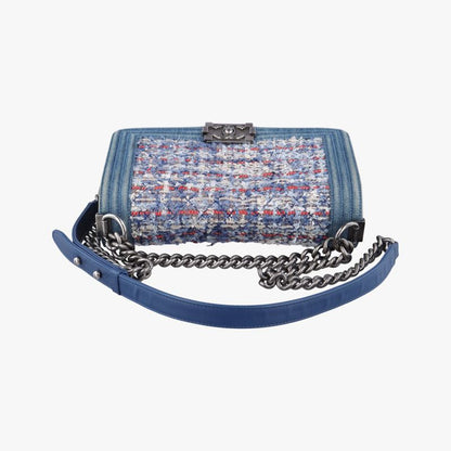 Chanel Boy Chanel Blue And Multicolor Denim A67086 19106227