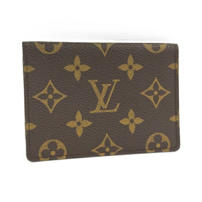 Louis Vuitton Porte 2 Carte Vertical Pass Case Monogram M60533