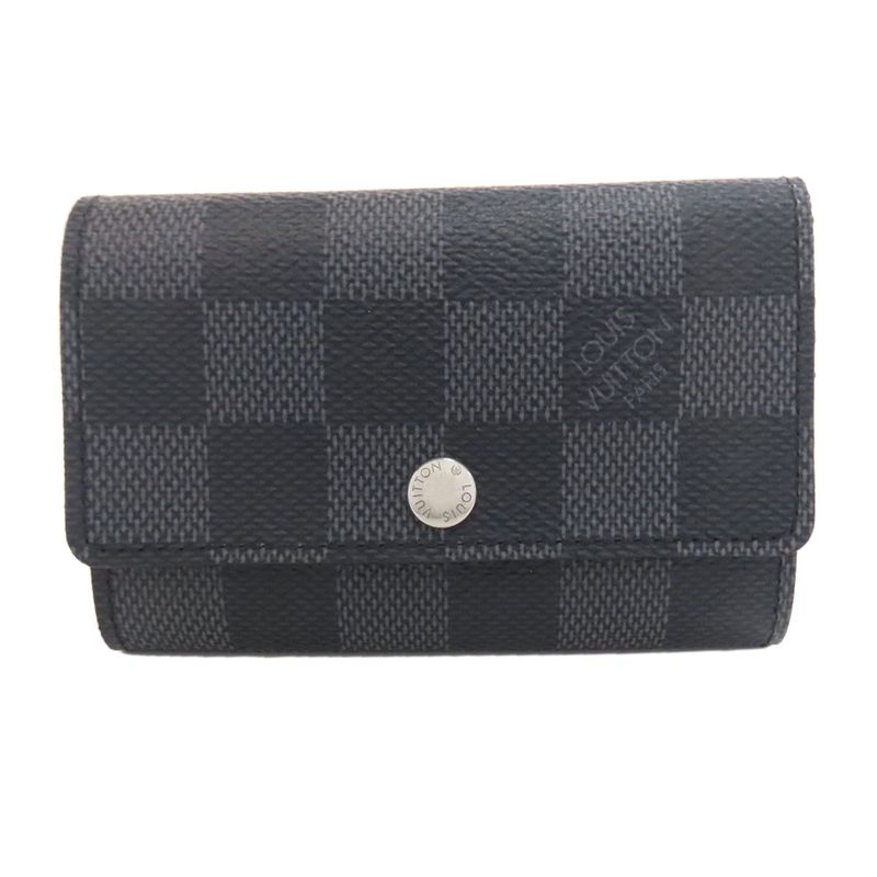 Louis Vuitton M62662 Multicles 6 Key Case Damier Canvas Women