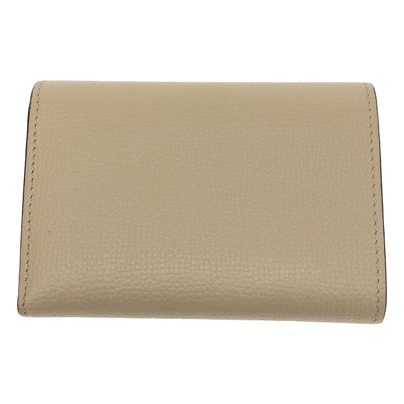 Loewe - Small Vertical Leather Anagram Compact Wallet Purse - Grey - Women