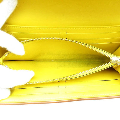 Louis Vuitton Portefeuille Capucines M80416 Canvas Ladies Yellow