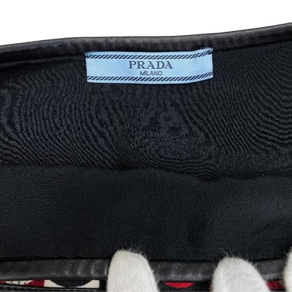 Prada Skirt Bottoms Knee-length Skirt Total Pattern Rayon Multicolor [size 38]