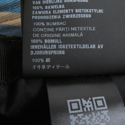 Prada 2hc137 Stripe Triangle Logo Triangle Plate Bucket Hat Orange Multicolor