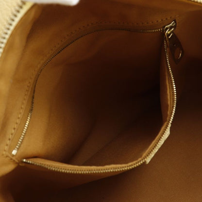 Celine Mini Boston Bag Triomphe Leather Off White Women Tote Bag