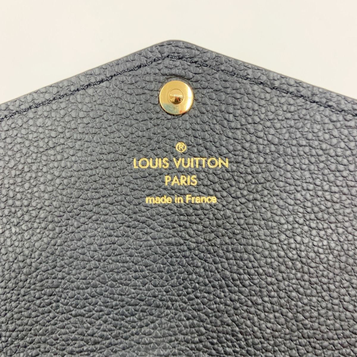 Louis Vuitton Empreinte Portefeuille Sarah Bifold Wallet M82257 Black