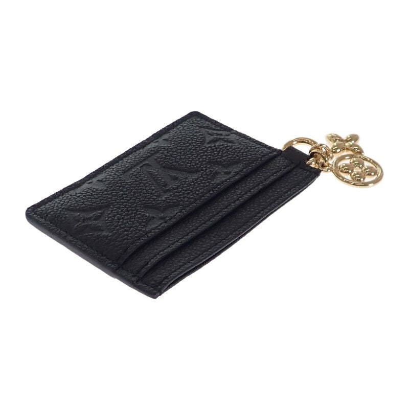 Louis Vuitton Porte Cult Lvcharm M82132 Card Case Monogram Empreinte Noir Black