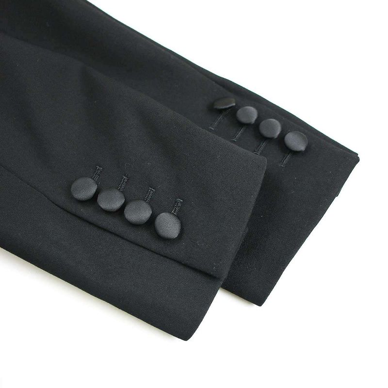 Dior Homme Dior Homme 2005aw Smoking Long Jacket 5hh2037424 Black 44