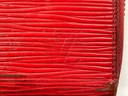 Louis Vuitton Epi Zippy Wallet Round Zip Wallet Long Wallet M61859 Coclico Red