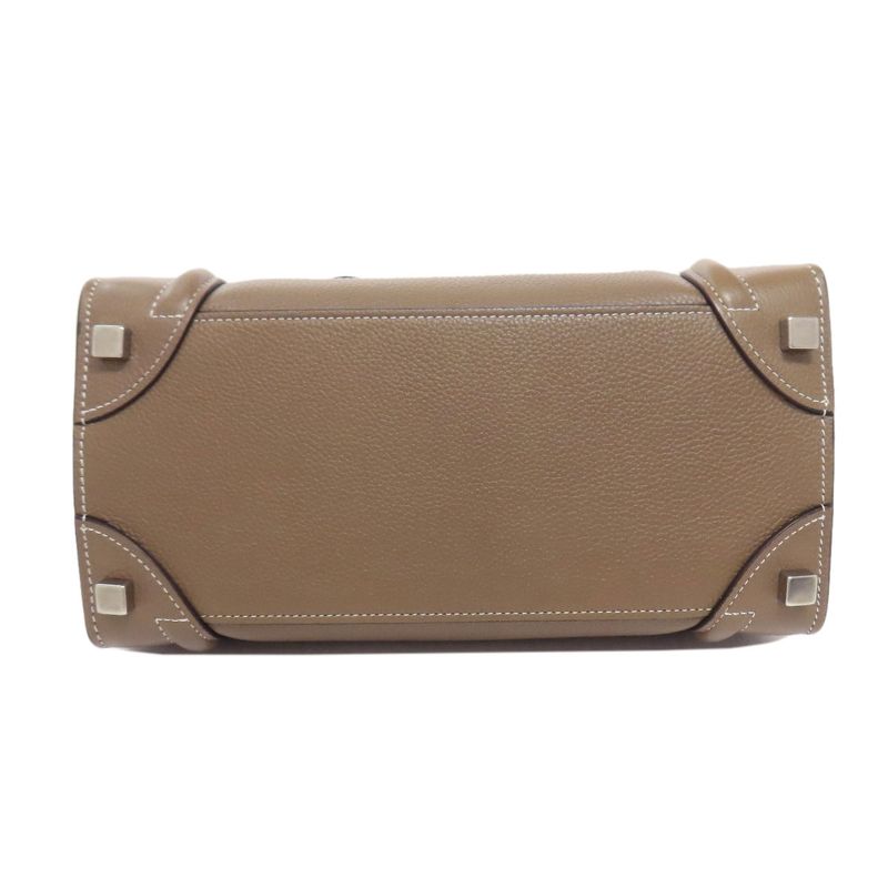 Celine Luggage Micro Tote Bag Calf Women