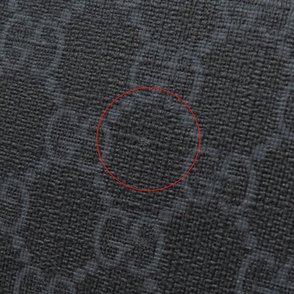 Gucci Shoulder Bag GG Black Small GG Supreme Canvas Black Silver Hardware Black