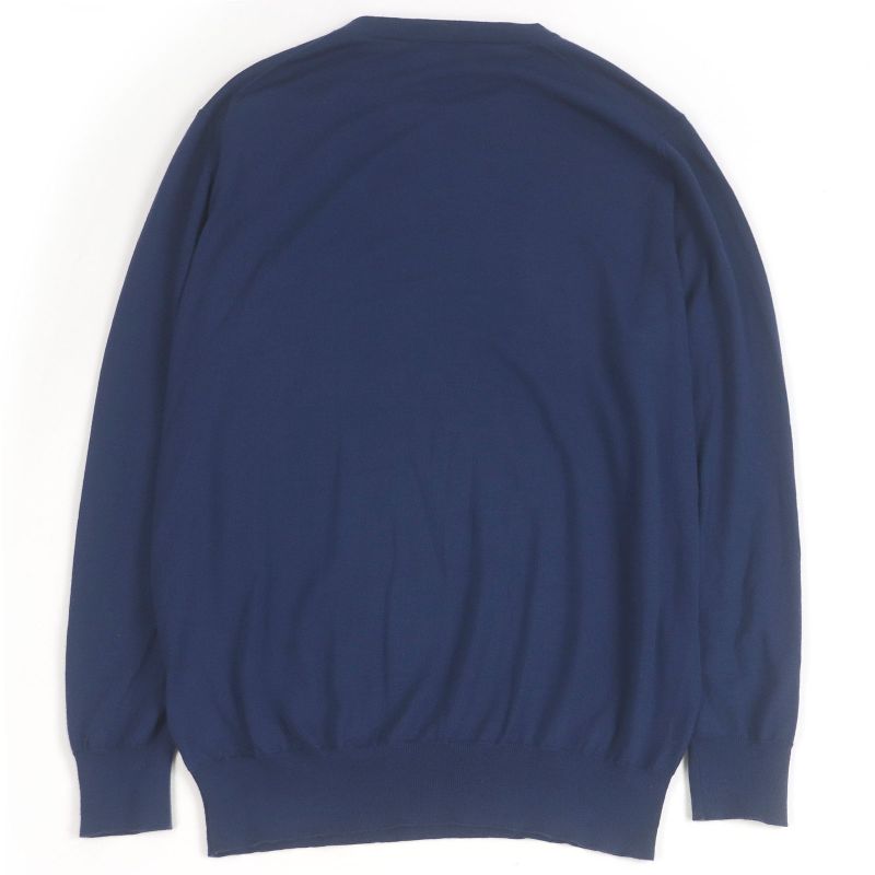 Hermes 2020 100% Wool H Logo Saddle Stitch Light Hand Crew Neck Long