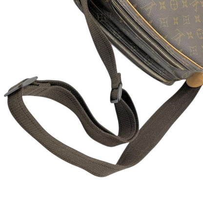 Louis Vuitton Shoulder Bag Reporter PM Monogram Leather Brown
