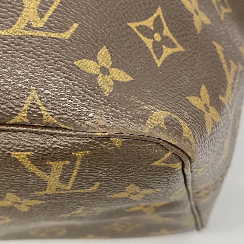 Louis Vuitton Tote Bag Monogram Neverfull GM M40157 Brown Ladies