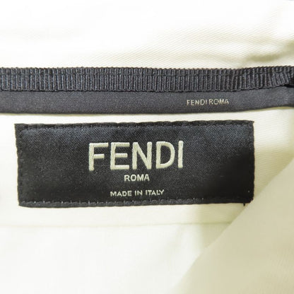 Unused 21aw Fendi Bermuda Pants Slacks Shorts FF Logo Hardware Half Pants 2