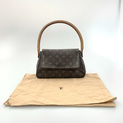 Louis Vuitton Monogram Mini Looping Semi-Shoulder Bag M51147 Brown