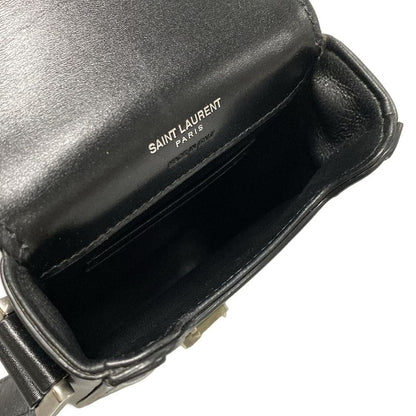 Saint Laurent Paris Shoulder Bag Solferino Mini 753963 Black Mini Bag Leather