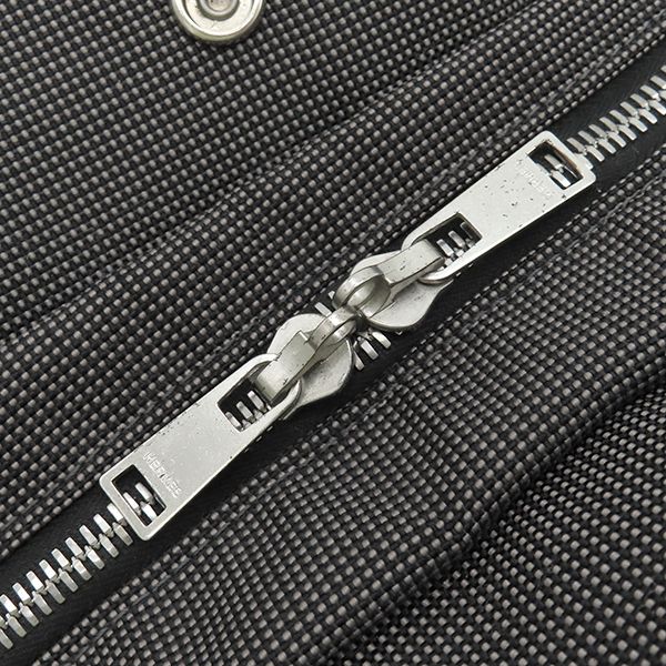 Hermes Tote Bag Her Line Tote MM Canvas Gray Silver Hardware Key and Cadena