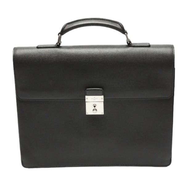 Louis Vuitton M32752 Taiga Briefcase Ardoise Business Bag Louis Vuitton Black