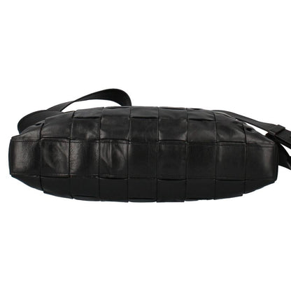 Bottega Veneta Maxi 2-Way Briefcase 629072 Intrecciato Men's Briefcase Black