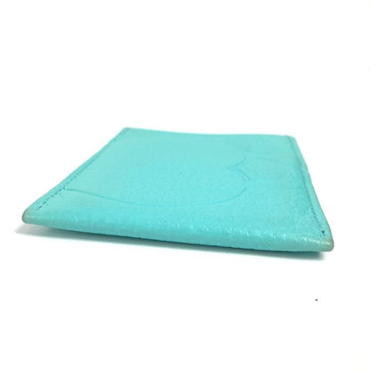 Tiffany & Co Card Case Return To Tiffany & Co Heart Leather Blue