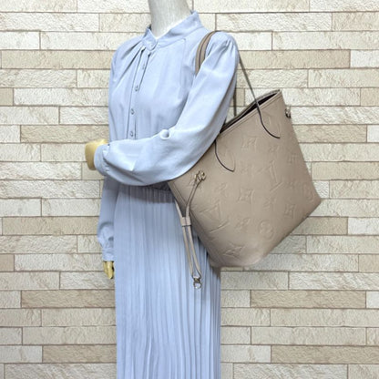 Louis Vuitton Neverfull MM Monogram Empreinte Tote Bag Monogram Empreinte