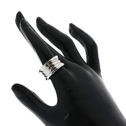 Bvlgari B-zero1 4-band #57 Ring 18K White Gold Ladies
